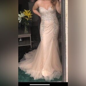 Aspeed Champagne dress small size